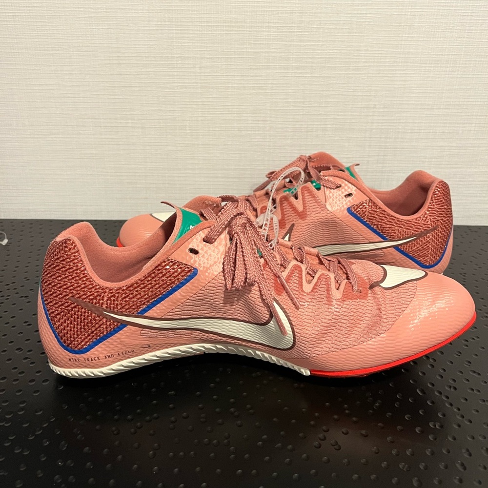 Nike Zoom Rival Multi-Event ALL "Red Stardust/Pale Ivory/Malachite Sz 9 - Picture 2 of 12